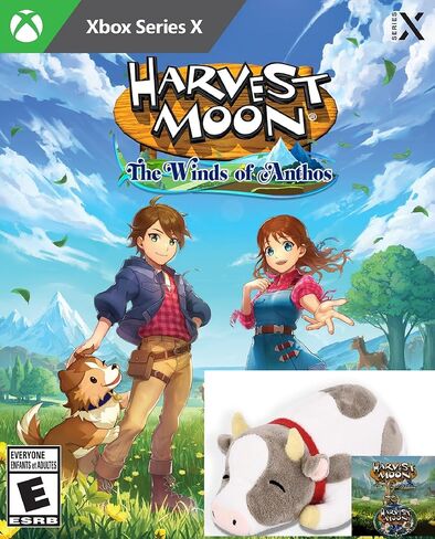 Harvest Moon: The Winds of Anthos لجهاز Xbox Series X مع مكافأة إضافية مقاس 7 بوصات من القطيفة النعسانة وحلية الياقة in Kuwait