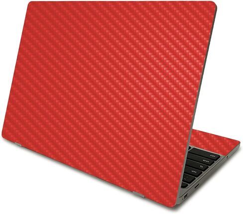 غلاف من ألياف الكربون MightySkins متوافق مع Samsung Chromebook 4 (2021) مقاس 11.6 بوصة - رمادي صلب | لمسة نهائية واقية ومتينة من ألياف الكربون | سهلة التطبيق وتغيير الأنماط | صنع في الولايات المتحدة الأمريكية in Kuwait