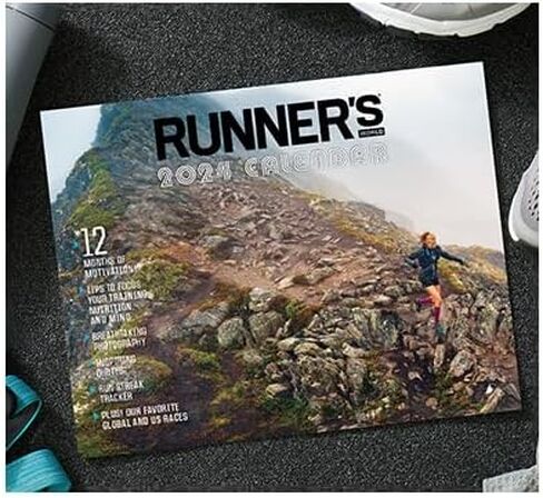 تقويم الحائط لعام 2024 من Runner's World: اكتشف التصوير الفوتوغرافي الملهم، ونصائح التدريب من الخبراء، والاقتباسات التحفيزية، وتواريخ السباق والمزيد! in Kuwait