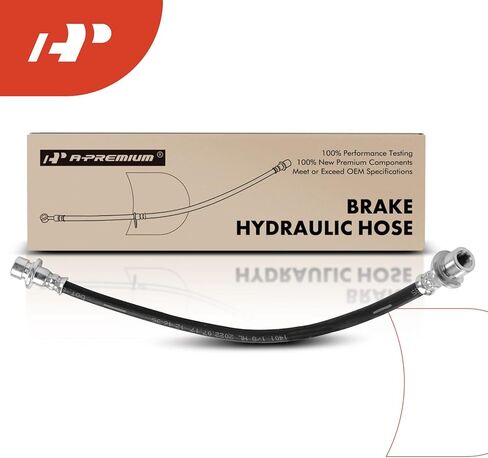 A-Premium Rear Driver and Passenger Inner Brake Hydraulic Hoses Compatible with Select Honda and Acura Models - Pilot 2003-2008, MDX 2001-2006 - Replace# 01466S3VA00(Pack of 2) in Kuwait