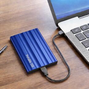 64GB Portable Memory Expander, External Solid State Driv - IP65 Water & Dust Resistant,Fast Transmission Storage Upgrade/Blue in Saudi Arabia
