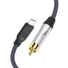 10FT USB c to Coaxial Cable Male Type-c to Digital coaxial Audio Interface Adapter, It can Output 32-bit/384kHz Digital Audio Signals for Audio decoder in Kuwait