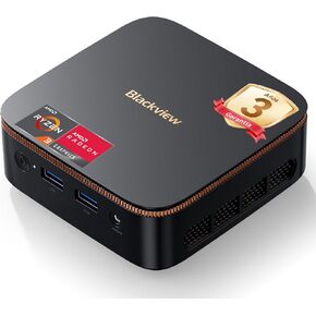 كمبيوتر مكتبي بلاك فيو MP100 صغير الحجم ايه ام دي رايزن 5 7430U، ذاكرة وصول عشوائي 16 جيجابايت، سعة تخزين 512 جيجابايت اس اس دي in Kuwait