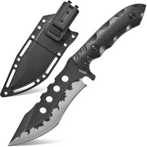 Gtkii GTK31 Fixed Blade Knife AUS-8 Steel Blade Full Tang Nylon Fiberglass Handle EDC Knifes for Outdoor Hunting Camping Adventure in Kuwait