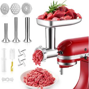 Stainless Steel Meat Grinder Attachment for KitchenAid Stand Mixer in Kuwait