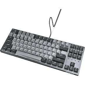 DURGOD K310 Corona White Backlit Full Size Mechanical Keyboard | 104 Keys Full Size | USB C Wired | Doubleshot PBT Keycaps | Programmable Keys | NKRO | Windows & Mac (Corona, Cherry MX Brown Switch) in Kuwait