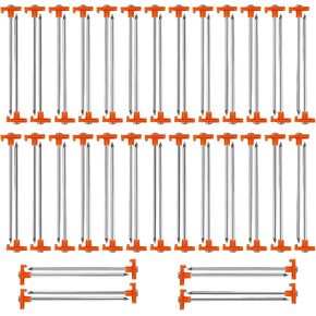 40 Pack Tent Stakes Heavy Duty, 7.8 Inch Galvanized Non-Rust in Saudi Arabia