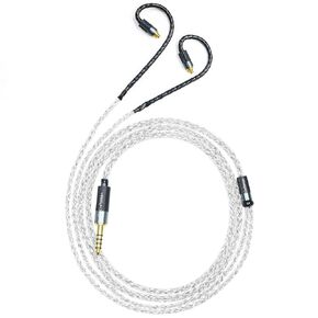 5N OFC طلاء الفضة + الجرافين مختلط جديلة سماعة استبدال الكابلات ل Sennheiser IE900 IE600 IE300 IE200 (قابس 3.5 مللي متر) in Kuwait