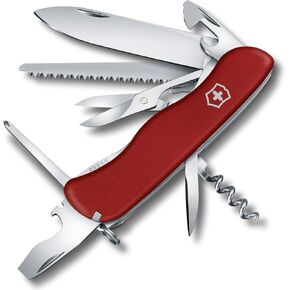 Victorinox Outrider Swiss Army Knife, 14-Function Pocket Knife, Red in Kuwait
