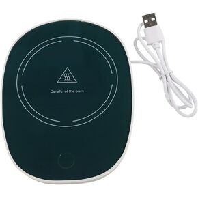كوب USB لتدفئة كوب القهوة، سخان مشروبات ثرموستاتي 55C مع مستشعر الجاذبية للمكتب والمكتب المنزلي (وردي) in Kuwait