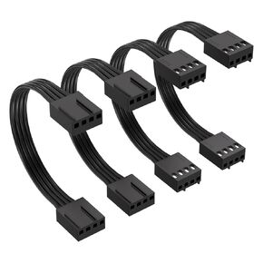 كابل تمديد مروحة PWM 4 دبوس أنثى إلى أنثى in Kuwait