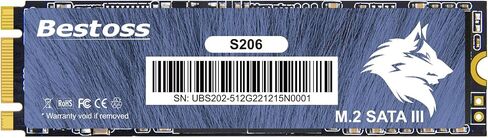 Bestoss M.2 SATA III 6 جيجابايت/ثانية NGFF 128 جيجابايت SSD 3D NAND محرك الحالة الصلبة in Kuwait