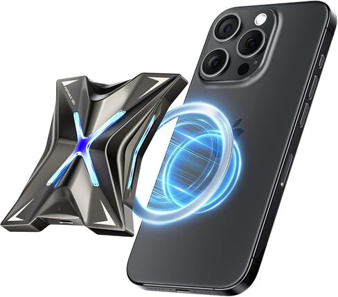 MOVE SPEED Magnetic 512GB Portable External SSD - 2000MB/s USB-C 3.2x2, PS5/PC/Smartphone Compatible, Compact Durable Storage for Gamers & Creators in Saudi Arabia