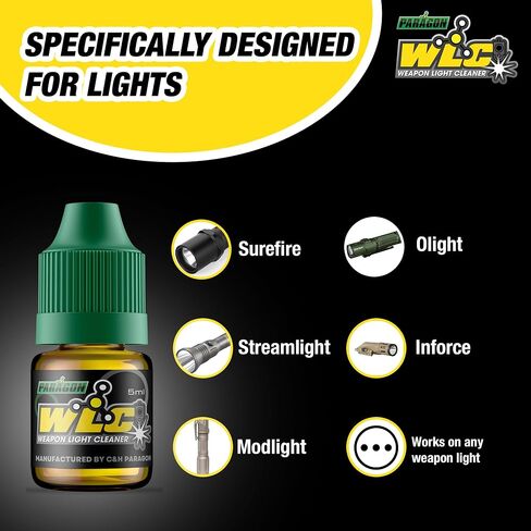 C+H Paragon WLC Weapon Light Cleaner/Wipes in Kuwait