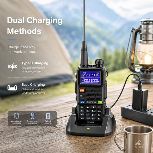 BAOFENG Radio UV-5RM 10W Ham Radio Handheld,UV5R Long Range Walkie Talkie in Saudi Arabia