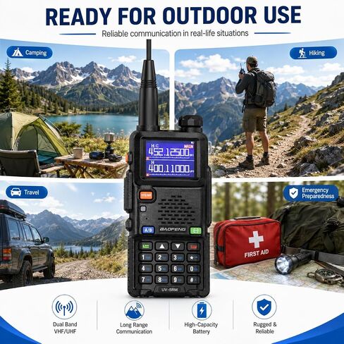 BAOFENG Radio UV-5RM 10W Ham Radio Handheld,UV5R Long Range Walkie Talkie in Saudi Arabia
