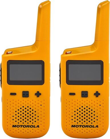 Motorola Solutions, Portable FRS, T380, Talkabout, Two-Way Radios, Rechargeable, W/ Charging Dock, 22 Channel, 25 Mile, Yellow, 2 Pack in Saudi Arabia