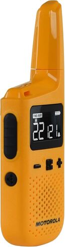 Motorola Solutions, Portable FRS, T380, Talkabout, Two-Way Radios, Rechargeable, W/ Charging Dock, 22 Channel, 25 Mile, Yellow, 2 Pack in Saudi Arabia