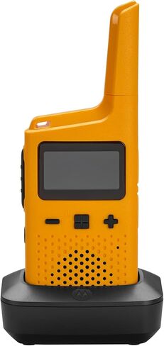 Motorola Solutions, Portable FRS, T380, Talkabout, Two-Way Radios, Rechargeable, W/ Charging Dock, 22 Channel, 25 Mile, Yellow, 2 Pack in Saudi Arabia