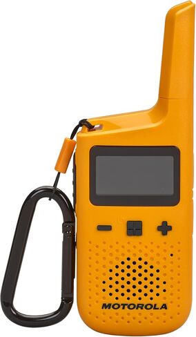 Motorola Solutions, Portable FRS, T380, Talkabout, Two-Way Radios, Rechargeable, W/ Charging Dock, 22 Channel, 25 Mile, Yellow, 2 Pack in Saudi Arabia