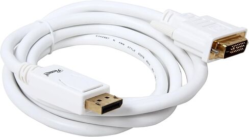 Rosewill 6-Feet 28AWG DisplayPort to DVI Cable, White (RCDC-14006) in Kuwait