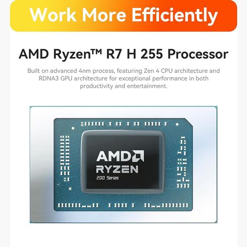 Beelink SER9 MAX Mini PC, AMD Ryzen 7 H 255(up to 4.9GHz) 8C/16T in Saudi Arabia