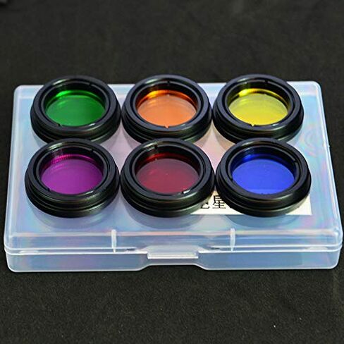 0.965 inch Moon Nebula Filter Lens Astronomical Telescope Moon Filter with Threaded Eyepiece Port in Kuwait