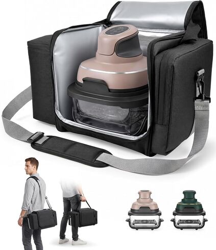 FANGSUN Carrying Case for Ninja Crispi Air Fryer, 4QT & 6-Cup Container in Kuwait