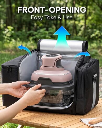FANGSUN Carrying Case for Ninja Crispi Air Fryer, 4QT & 6-Cup Container in Kuwait