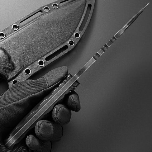 Gtkii GTK31 Fixed Blade Knife AUS-8 Steel Blade Full Tang Nylon Fiberglass Handle EDC Knifes for Outdoor Hunting Camping Adventure in Kuwait