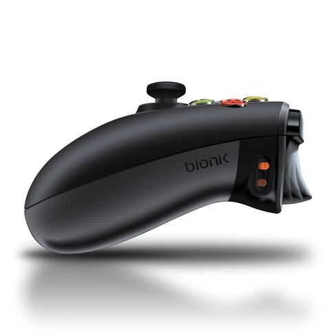 DreamGEAR (DRKJ0) Bionik QuickShot Dual Trigger Lock Setting Custom Rubber Grip Black/ Orange in Kuwait
