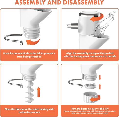 COFUN Gourmet Pasta Press Attachment for KitchenAid Stand Mixer in Kuwait