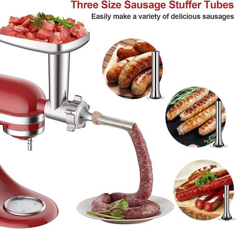 COFUN Meat Grinder for KitchenAid Mixer, All Metal Food Grinder in Kuwait
