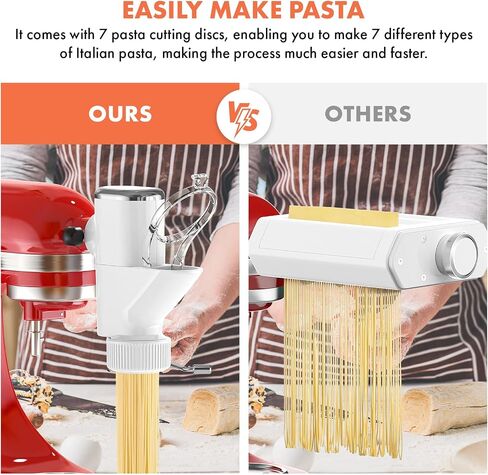 COFUN Gourmet Pasta Press Attachment for KitchenAid Stand Mixer in Kuwait