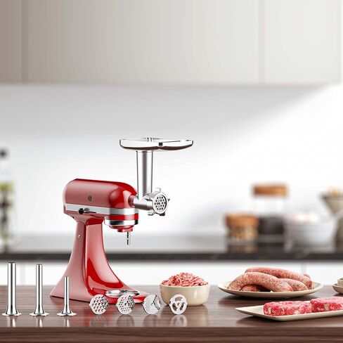 COFUN Meat Grinder for KitchenAid Mixer, All Metal Food Grinder in Kuwait