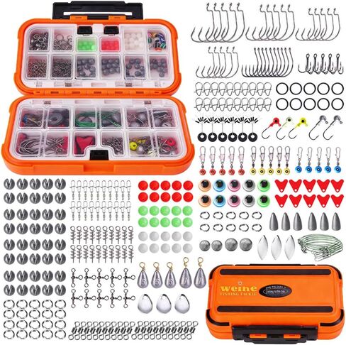 Fishing Tackle kit 308pcs Fishing Accessories Kit Fishing Hooks in Saudi Arabia