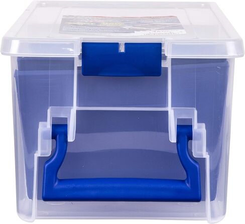 Flambeau Outdoors 4510 Super Half Satchel Soft Bait Organizer 15x8x6.25 بوصة في نهاية المطاف مقاوم للماء Tuff Tainer صندوق معالجة صيد الأسماك (يتضمن فواصل زيروست) in Kuwait
