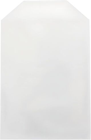 Mediaxpo 100 CPP Clear Plastic Sleeve with Flap 80g (Fits 14mm DVD Case Artwork) in Kuwait