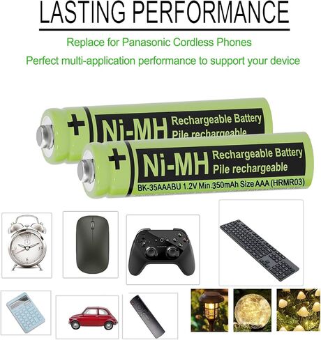 AAA Replacement Batteries for Panasonic Cordless Phones in Saudi Arabia