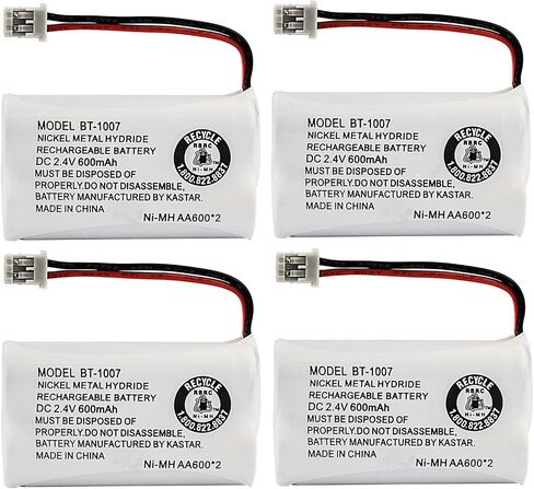 Kastar 1-Pack BT-1007 Battery Replacement for Uniden BT904, BP904, BT1007, BT1015, BBTY0460001, BBTY0510001, BBTY0624001, BBTY0700001, BBTY0651101, CEZAi2998, DCX150, DECT1340, DECT1363 Cordless Phone in Saudi Arabia