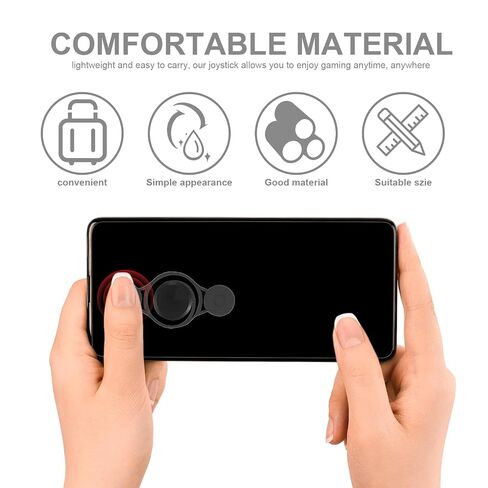 Mobile Gaming Joystick Controller Plastic, White for smartphone and tablet in Saudi Arabia
