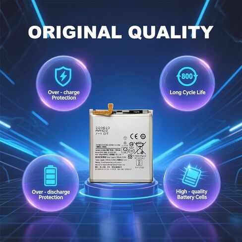New Cellphone Replacement Battery Compatible with Galaxy S22 SM-S901U/U1/B/F EB-BS901ABY, with Toolkit & Repair Guide in Saudi Arabia
