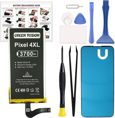 GREEN FUSION New Replacement Battery Compatible with Pixel 4 XL, G020J-B Battery for Pixel 4 XL (6.3-Inch) with Tools & Instruction in Kuwait