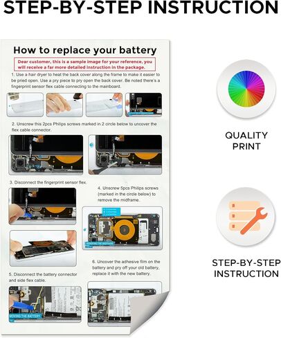 GREEN FUSION New Replacement Battery Compatible with Pixel 4 XL, G020J-B Battery for Pixel 4 XL (6.3-Inch) with Tools & Instruction in Kuwait