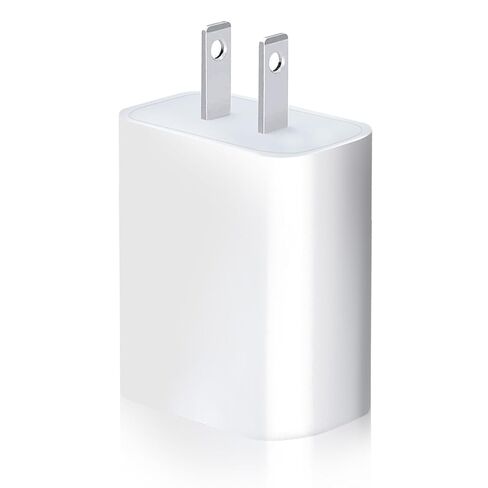 USB Wall Charger 5V 2A 10W Charger Power Adapter, Fast Charging USB Block, Charging Plug Block Cube, Wall Plug for iPhone 17 16 15, iPad, Phone,Speaker ,Sumsung, Android, Kindle Tablet & More -White in Saudi Arabia