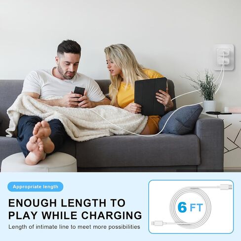 [Apple MFi Certified] iPhone 14 13 12 Pro Max Charger Fast Charging in Saudi Arabia