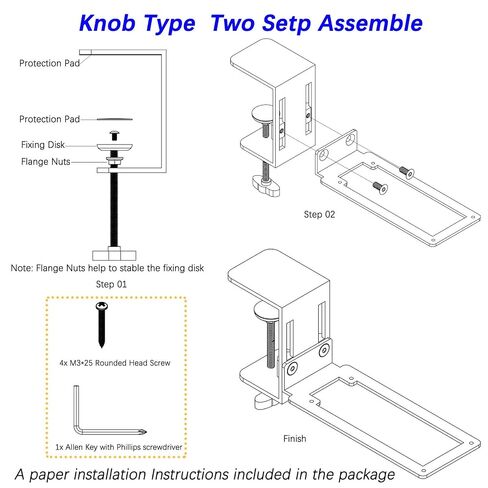 WELLMETE Clamp-on Desk Mount Holder for Hotas Flight Sim Joystick in Kuwait