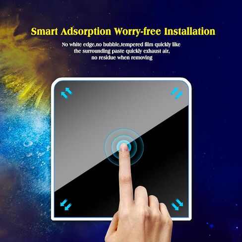 2024 Mercedes EQE Screen Protector for 2023 2024 2025 2026 Mercedes Benz EQE Sedan SUV / 2024 AMG EQE SUV / 2022-2025 S580 S Class Nav.12.3Inch+Dash12.8Inch Display Tempered Glass Film for 2025 EQE (2pcs) in Saudi Arabia