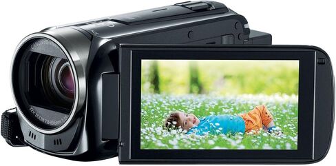 Canon VIXIA HF-R52 HD Digital Camcorder 1080p with 32GB, Wi-Fi, and 3-Inch LCD (Black) in Saudi Arabia