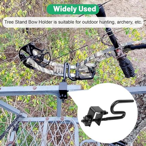 Fuoequl Universally Mountable Hunting Tree Stand Bow Holder in Kuwait